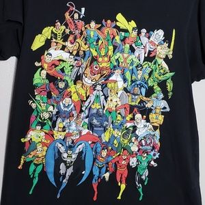 DC Comics Character Group Batman Superman S Shirt